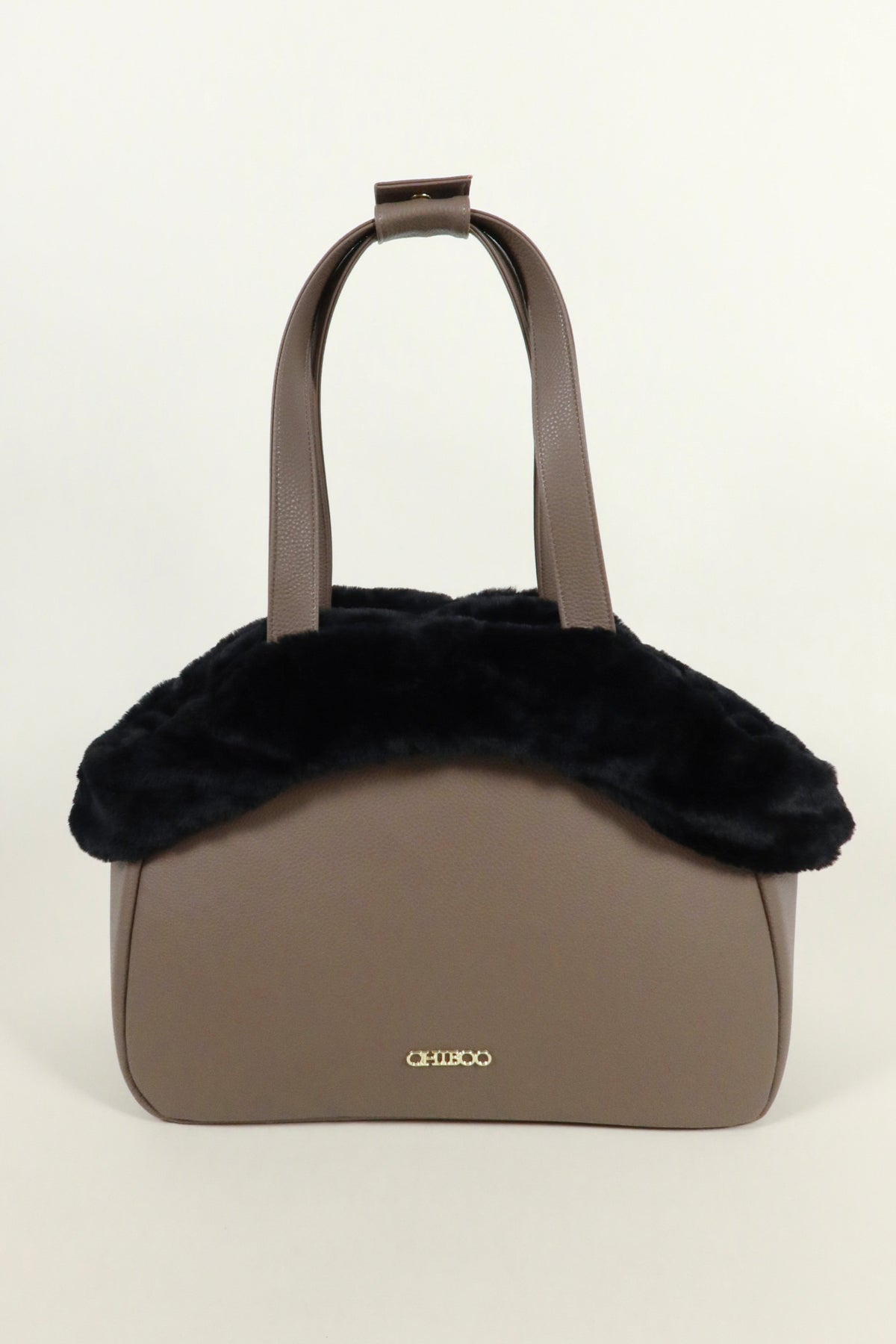 Ensemble Mirel Smooth - sac de voyage pour chien Latte + 1 intérieur amovible et réversible