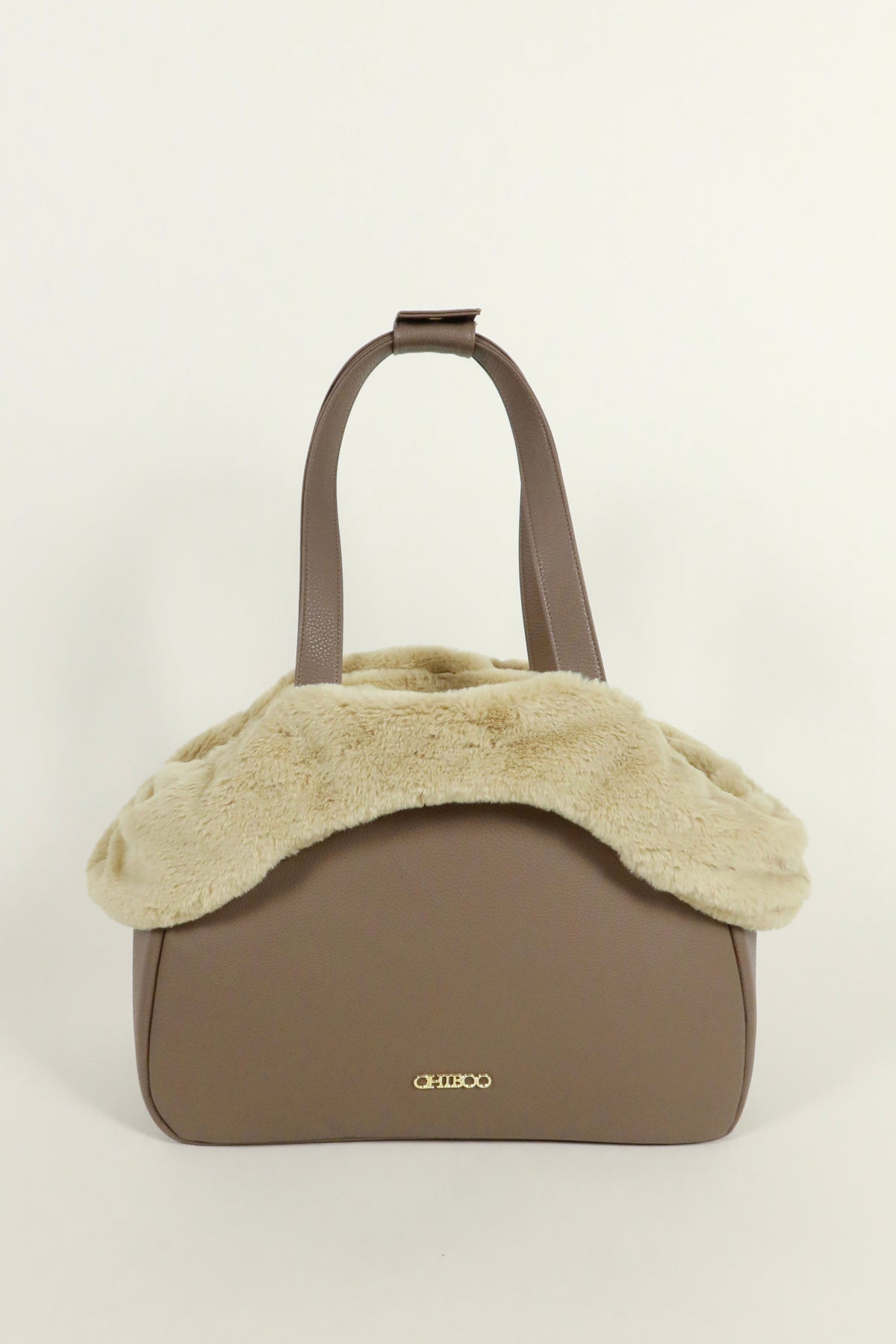 Ensemble Mirel Smooth - sac de voyage pour chien Latte + 1 intérieur amovible et réversible