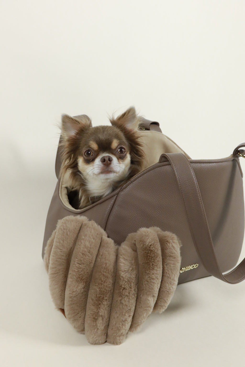 Reisetasche für Hunde Mirel - Latte