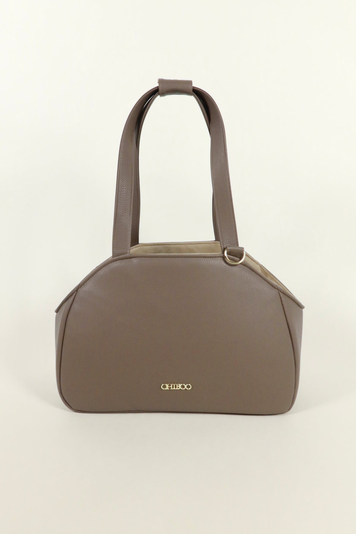 Mirel Smooth Set - Reisetasche für Hunde Latte + 1 herausnehmbares, wendbares Innenfutter