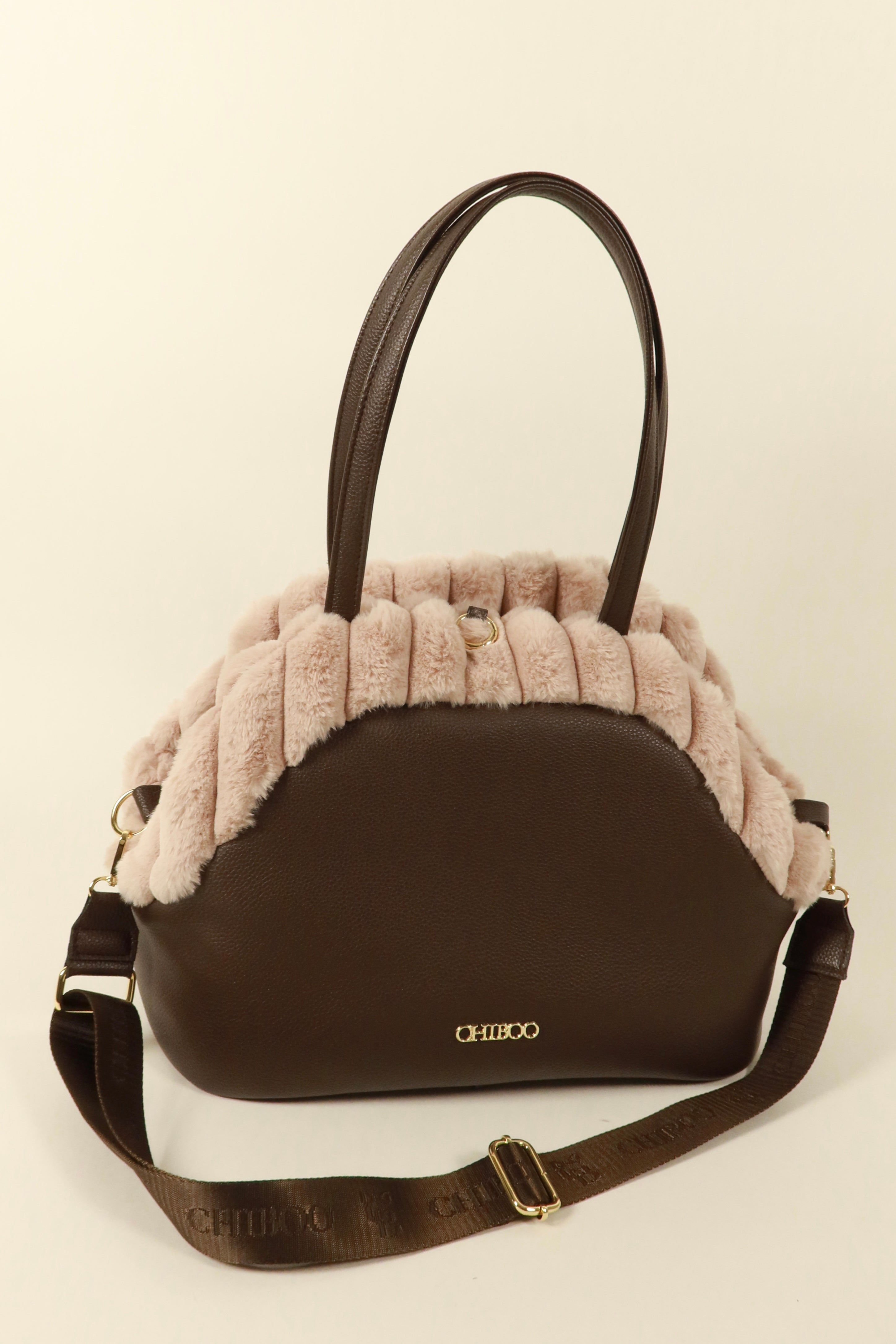 Torba podróżna dla psa Chiboo Lilan - Rosé