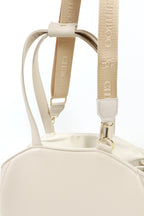 Zestaw Mirel Striped - torba podróżna dla psa Cream + 1 wyciągane, dwustronne wnętrze