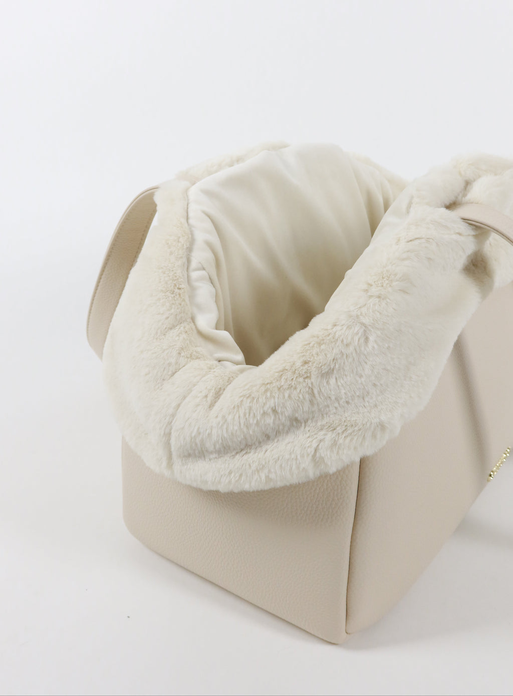 Dwustronne wnętrze do torby Mirel (wyjmowane) - Cream Smooth