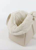 Dwustronne wnętrze do torby Mirel (wyjmowane) - Cream Smooth