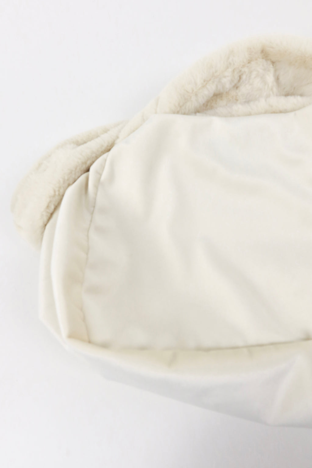 Dwustronne wnętrze do torby Mirel (wyjmowane) - Cream Smooth