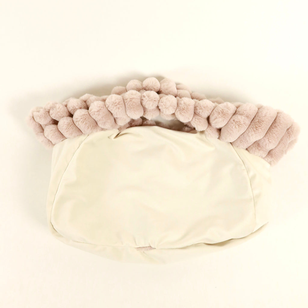 Zestaw Mirel Striped - torba podróżna dla psa Cream + 1 wyciągane, dwustronne wnętrze