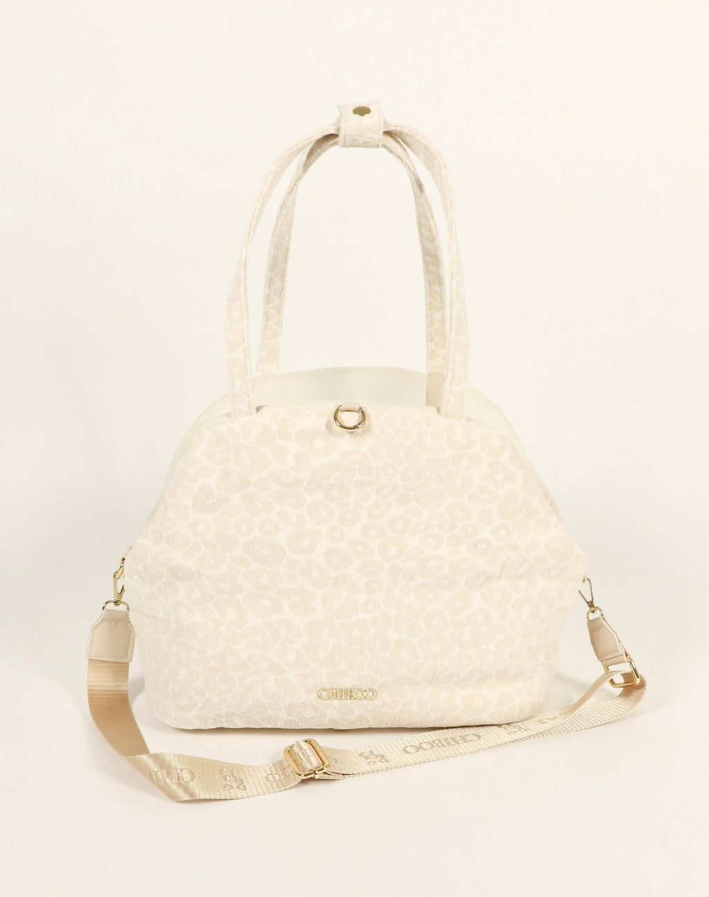 Borsa da viaggio per cane Lori - Cream Leopard