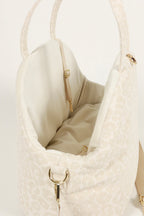 Borsa da viaggio per cane Lori - Cream Leopard