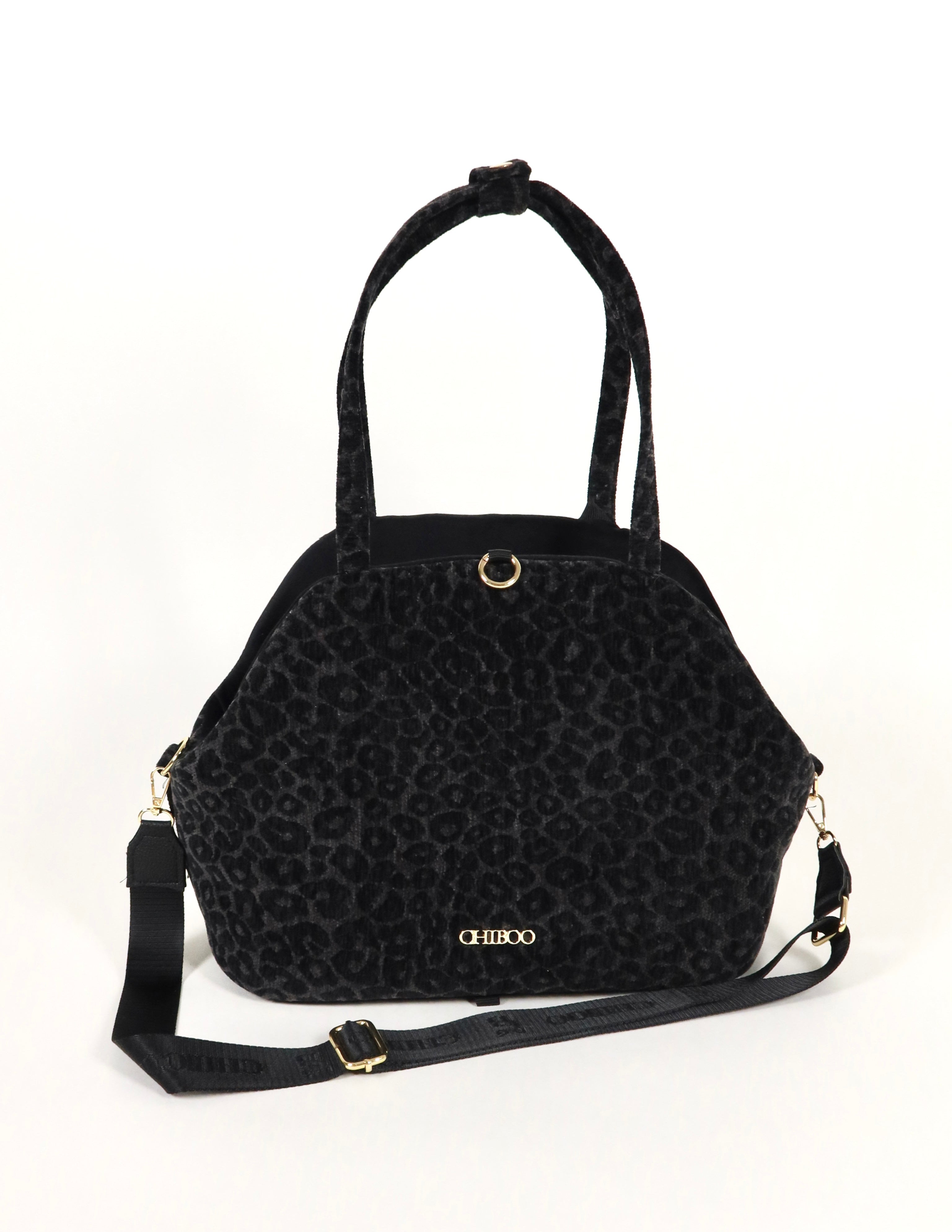 Reisetasche für Hunde Lori - Midnight Leopard