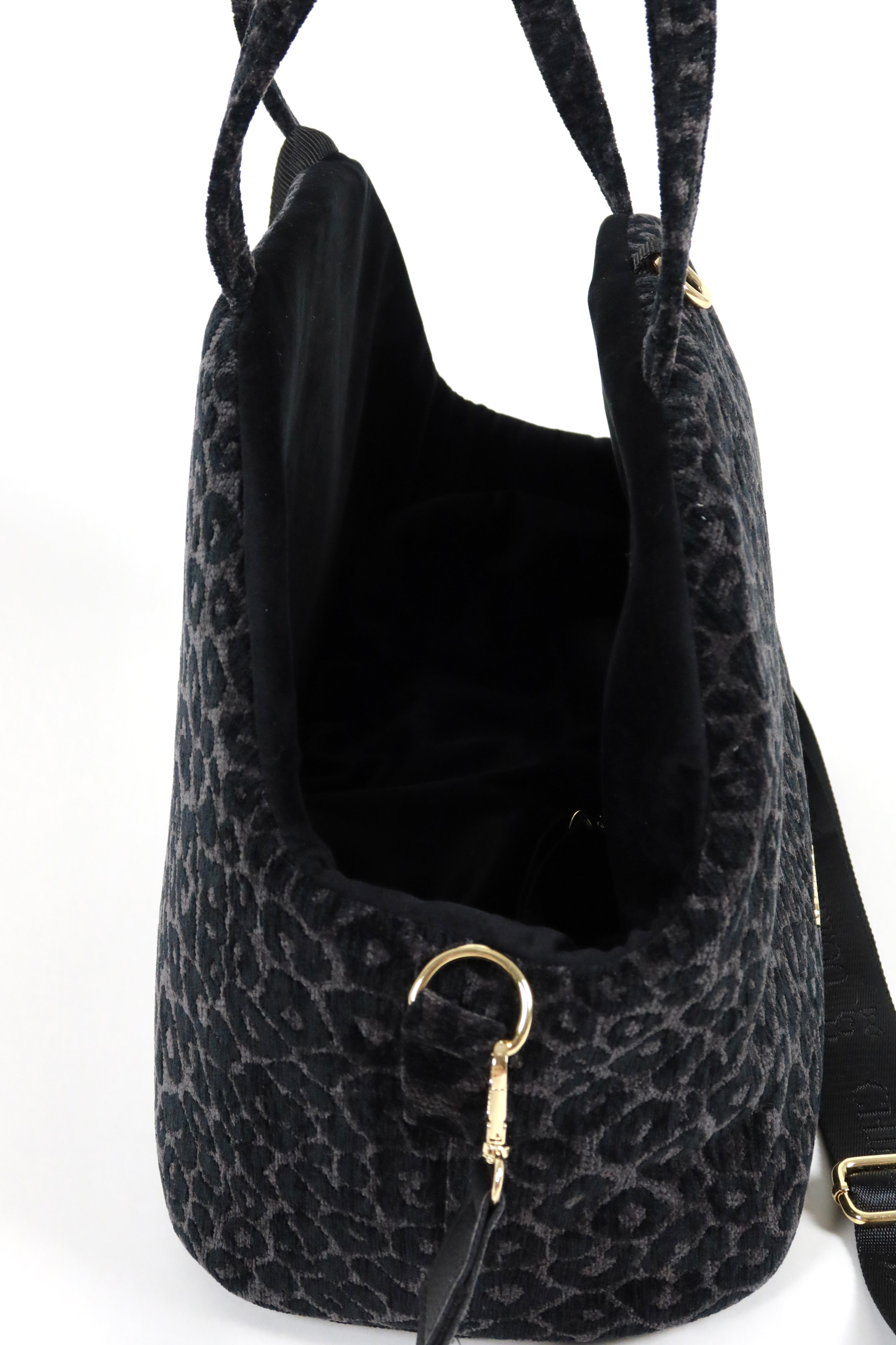 Borsa da viaggio per cane Lori - Midnight Leopard