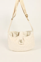 Torba-nosidło dla psa Lori - Cream Leopard