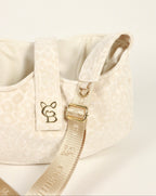Torba-nosidło dla psa Lori - Cream Leopard