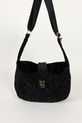 Dog carrier bag - Midnight Leopard