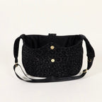 Dog carrier bag - Midnight Leopard