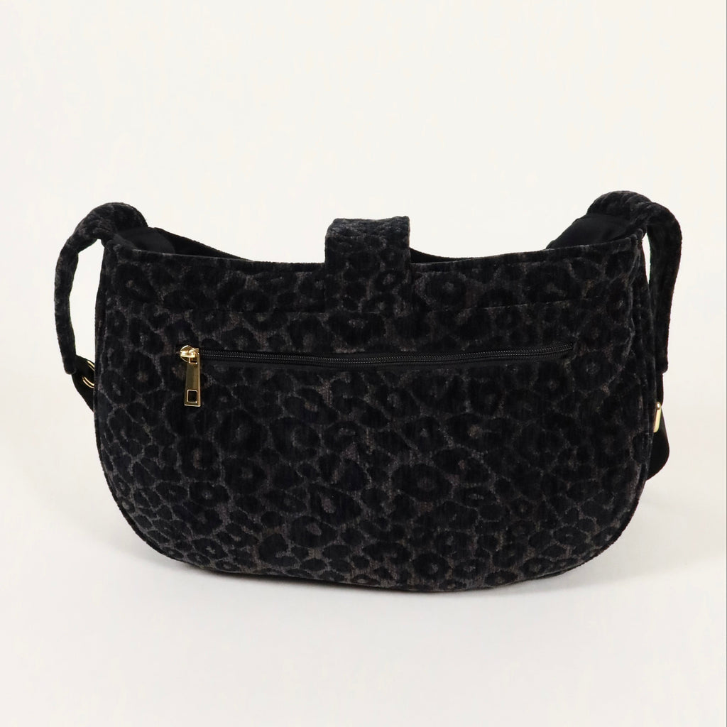 Dog carrier bag - Midnight Leopard