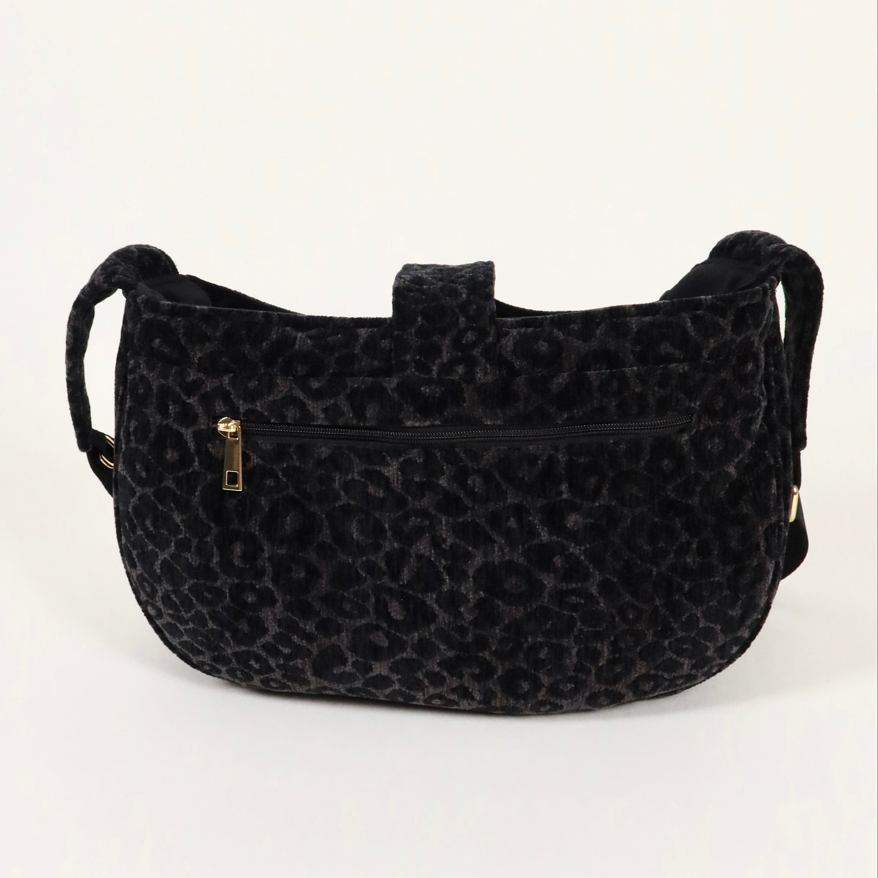 Dog carrier bag - Midnight Leopard