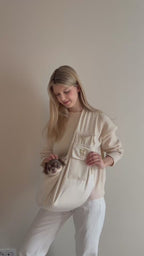 Torba-nosidło dla psa Mirel - Cream