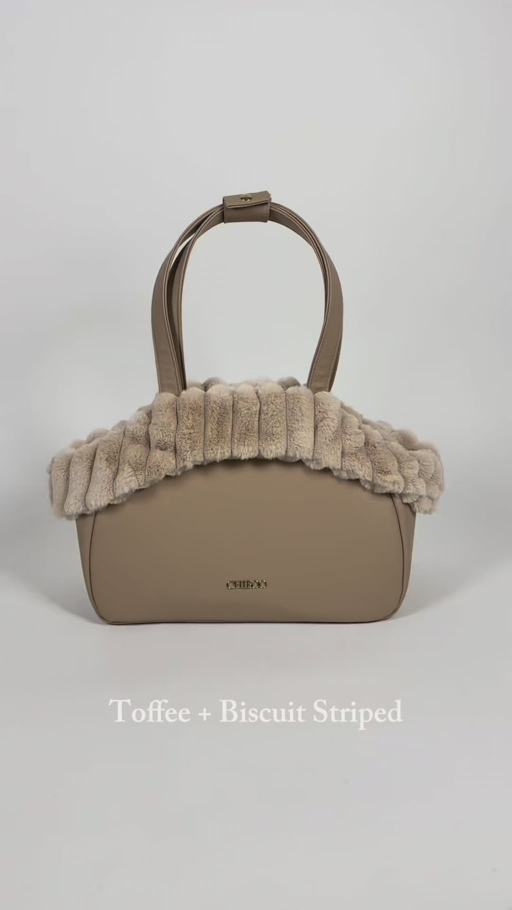 Zestaw Mirel Smooth - torba podróżna dla psa Toffee + 1 wyciągane, dwustronne wnętrze