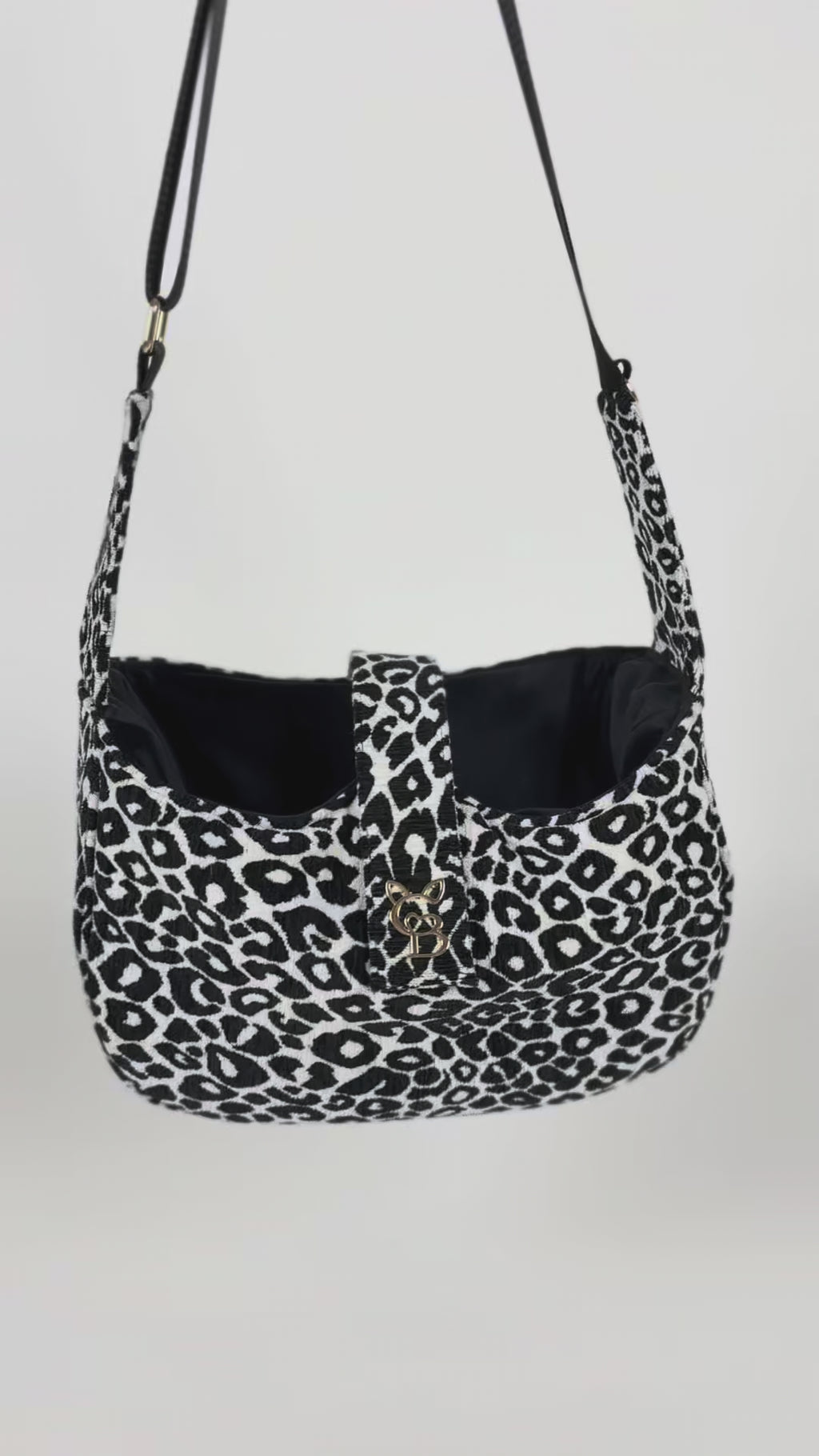 Dog carrier bag Lori - Classic Leopard