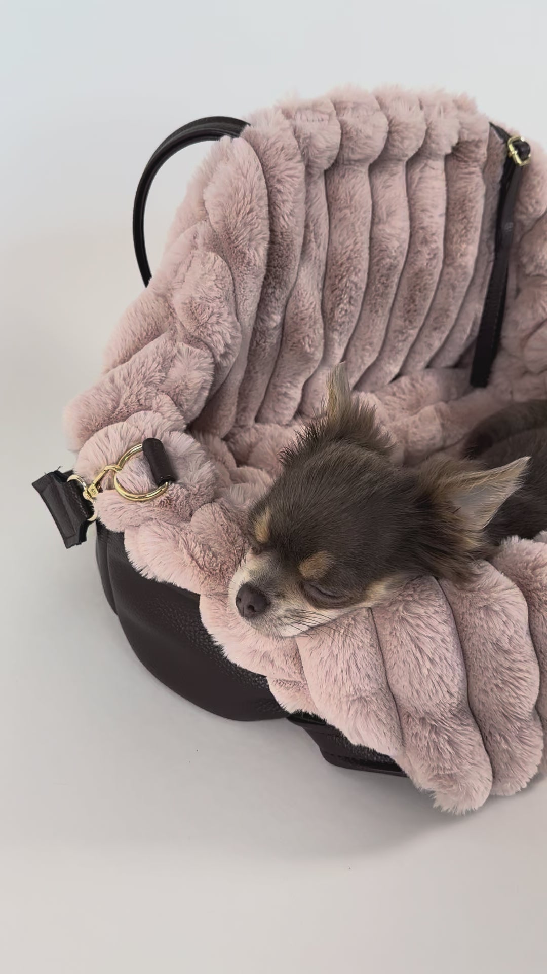 Torba podróżna dla psa Chiboo Lilan - Rosé
