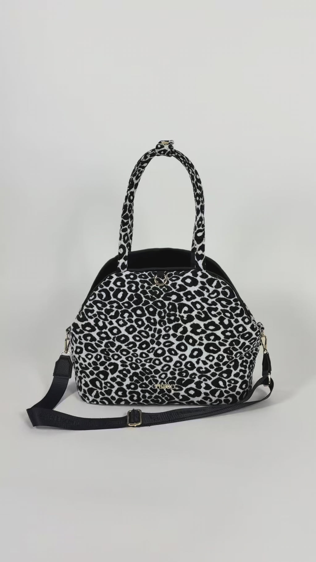 Borsa da viaggio per cane Lori - Classic Leopard