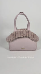 Ensemble Mirel Smooth - sac de voyage pour chien Milkshake + 1 intérieur rétractable et réversible