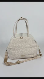 Borsa da viaggio per cane Lori - Cream Leopard