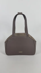 Mirel Smooth Set - Reisetasche für Hunde Latte + 1 herausnehmbares, wendbares Innenfutter