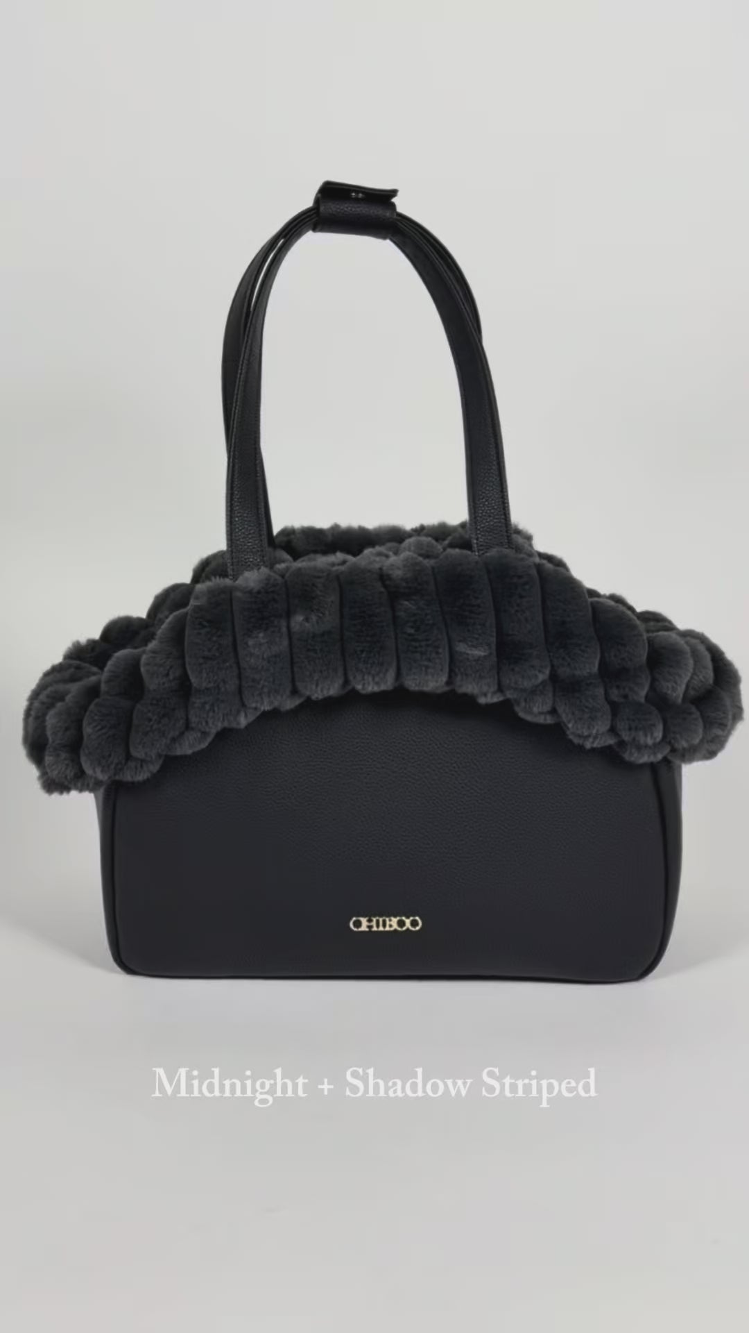 Zestaw Mirel Striped - torba podróżna dla psa Midnight + 1 wyciągane, dwustronne wnętrze